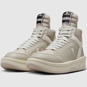 Converse Rick Owens x DRKSHDW Turbowpn X Pelican Egret Fog Mens 8.5 US A10960C